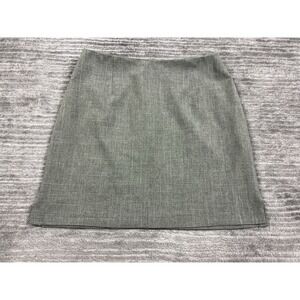 Jonathan Martin Skirt Juniors 7 Gray Mini‎ Polyester 90s
